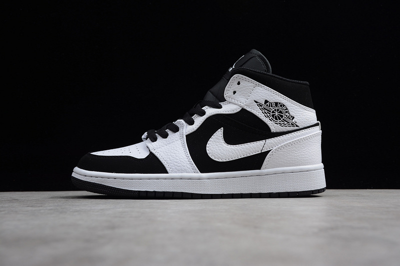 Air Jordan 1 Retro Mid 'Tuxedo' - Air Jordan 554724-113