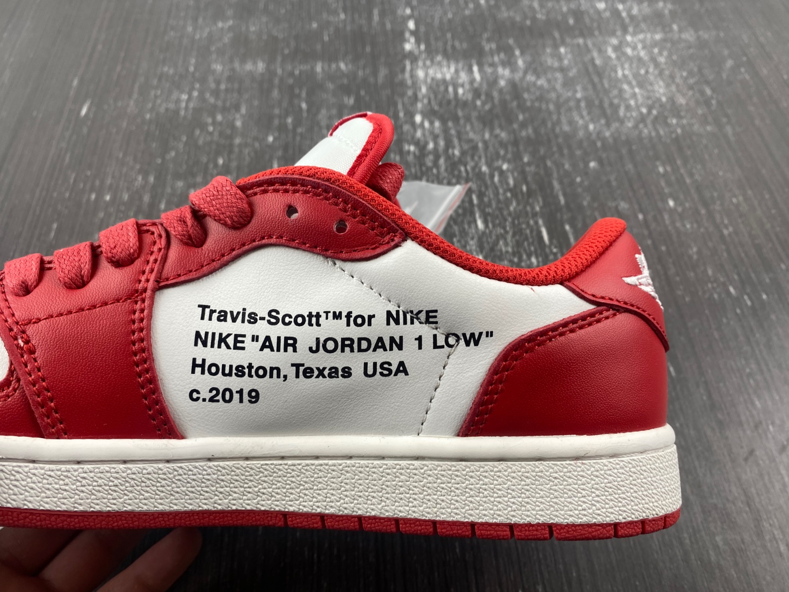 OFF-WHITE x Travis Scott x Air Jordan 1 custom