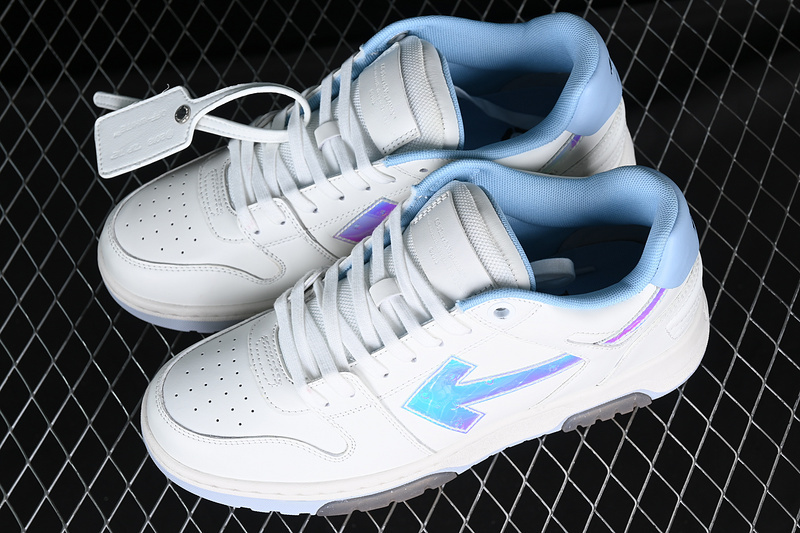 OFF-WHITE Out Of Office leather sneakers