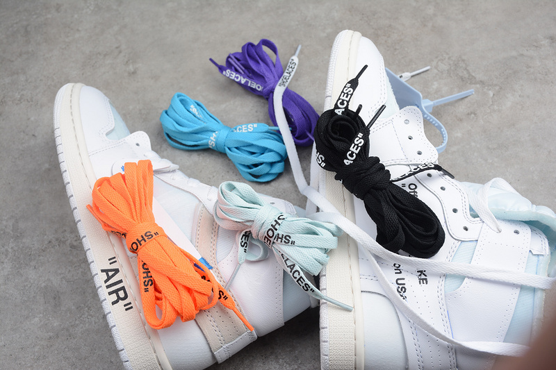 Air Jordan 1 X Off White Nrg Bg "OW" AQ8296-100
