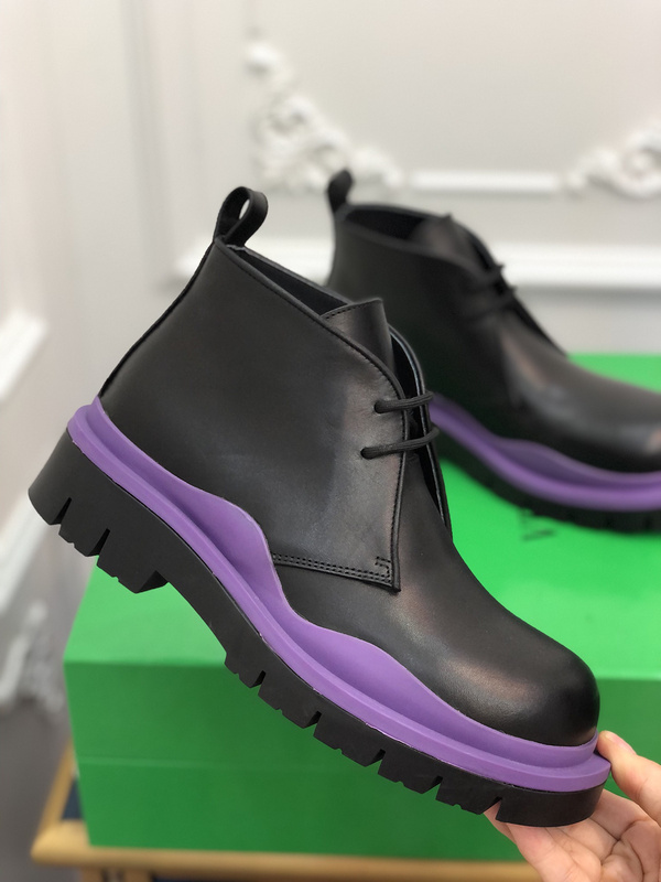 b0tte*a Ven*ta tire leather ankle boots