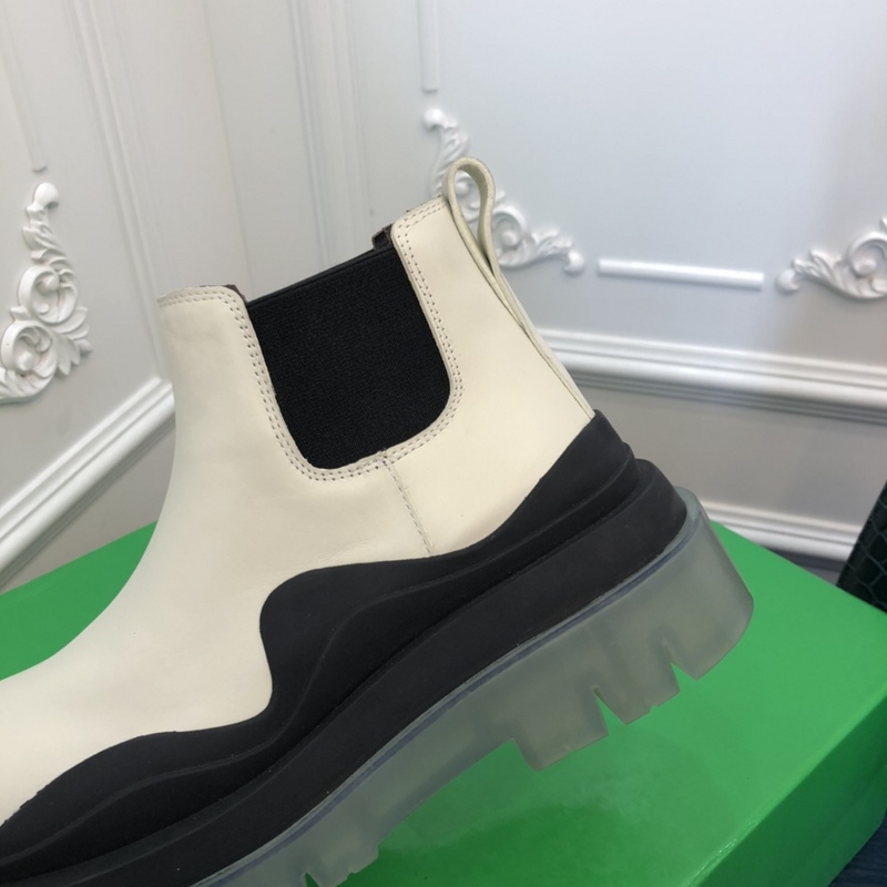 b0tte*a Ven*ta tire leather ankle boots