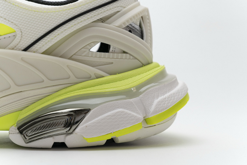 blenciaga Track 2 Sneaker White Fluo Yellow  568515 W2ON3 9073 B