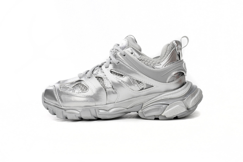 Balenciaga Tess S.Bright Silver 542436 W2FS3 8100
