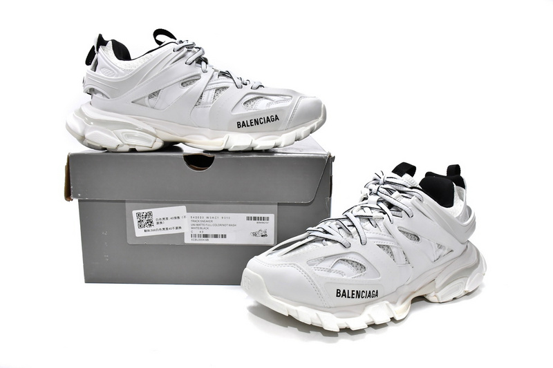 Balenciaga Tess S.White Black LED 542023 W3AC1 9010