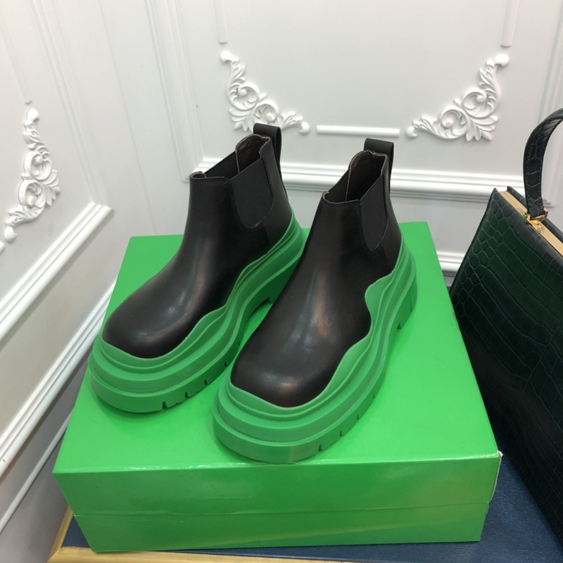 b0tte*a Ven*ta tire leather ankle boots