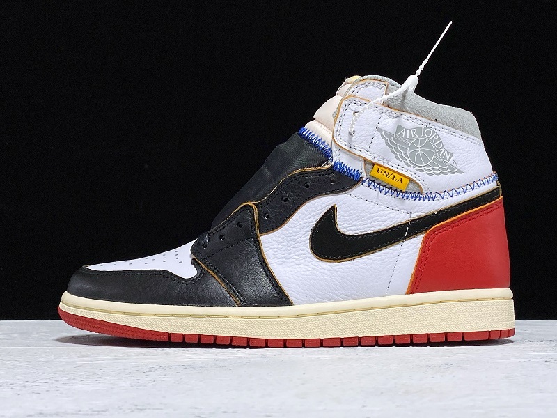 Union x Air Jordan 1 Retro High 'Black Toe' - BV1300 106