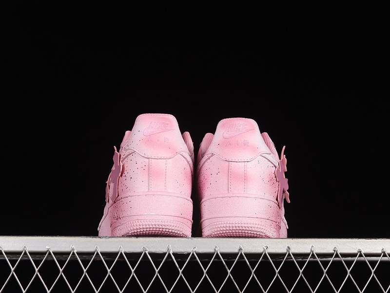 Ch*0me He**ts x nike  air force 1 low 07 pink/pink/white dd8959-100