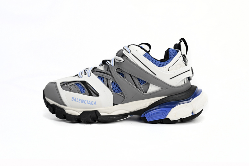 Balenciaga Tess S.Black Black Grey White Blu 542436 W3SR6 2501