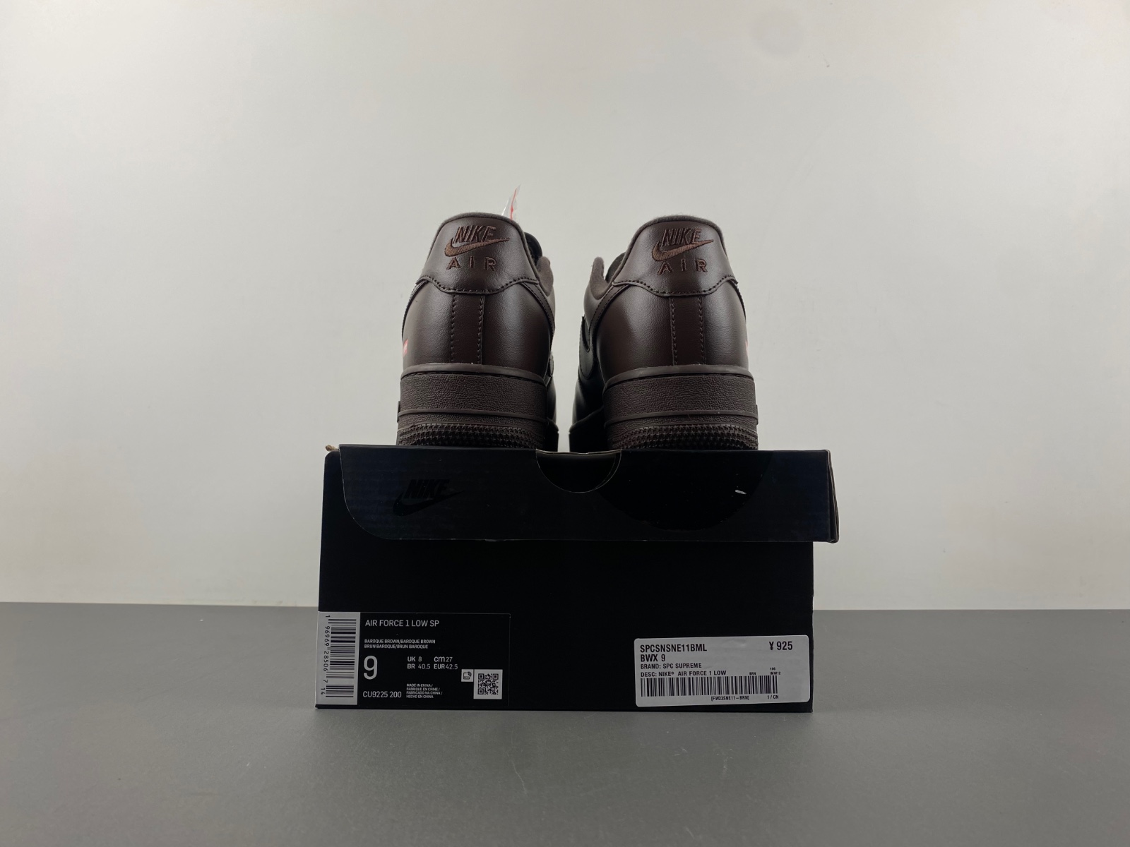 Supreme x Nike Air Force 1 Low “Baroque Brown”