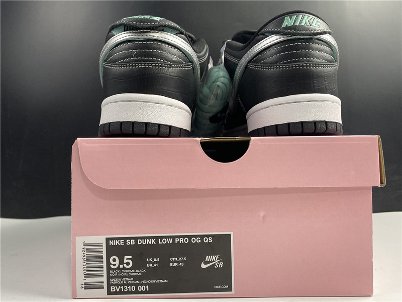 Nike SB Dunk Low Diamond Supply Co Black Diamond BV1310-001