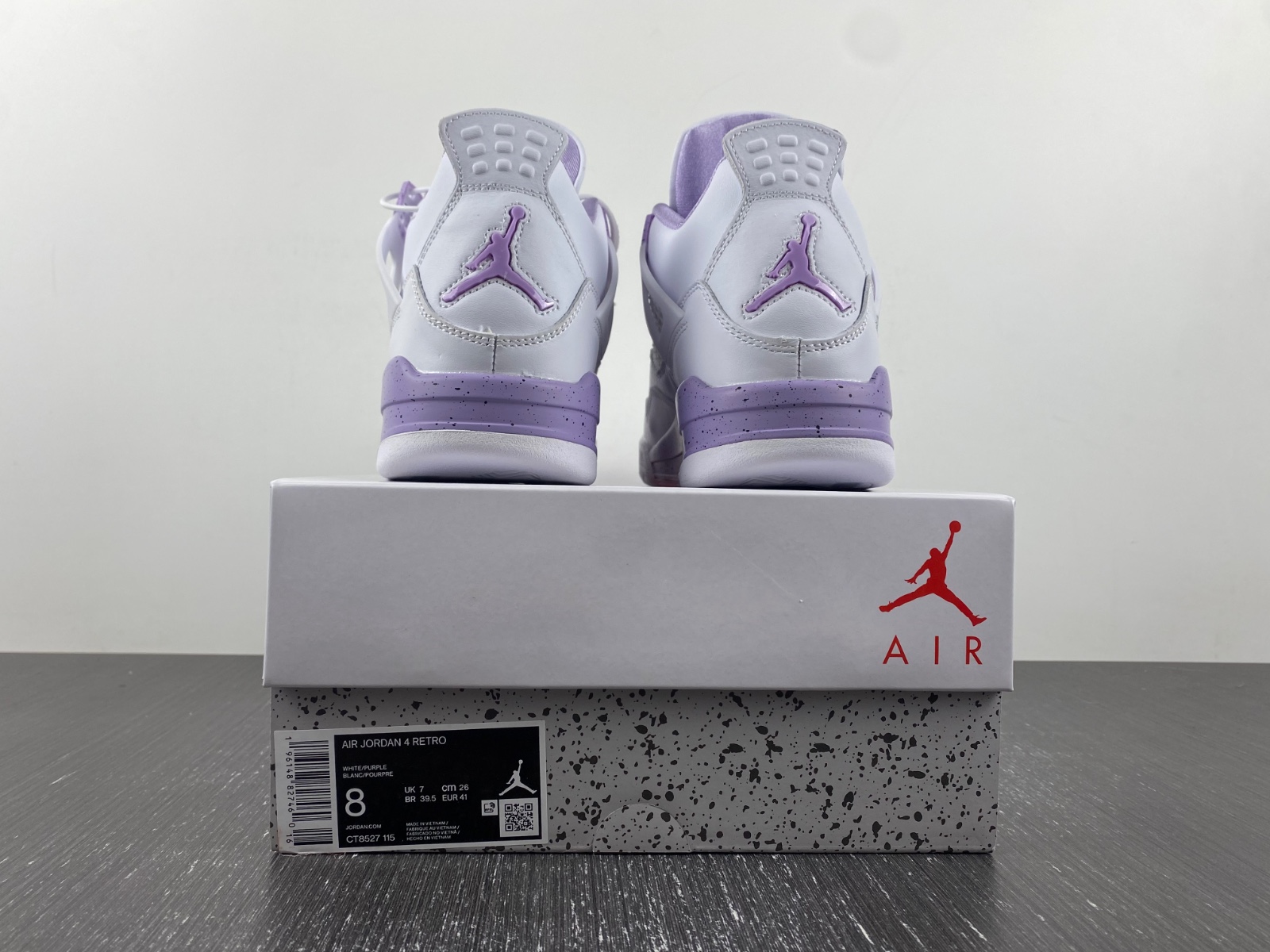 Air Jordan 4 “Purple Oreo” unreleased