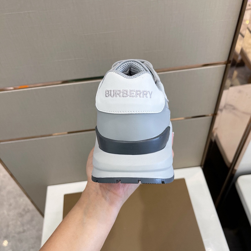 Burberry Vintage Check, Leather and Mesh Sneakers