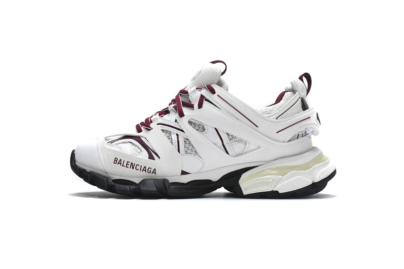 Balenciaga Tess S. White Claret Red 542436 W1JH 1915