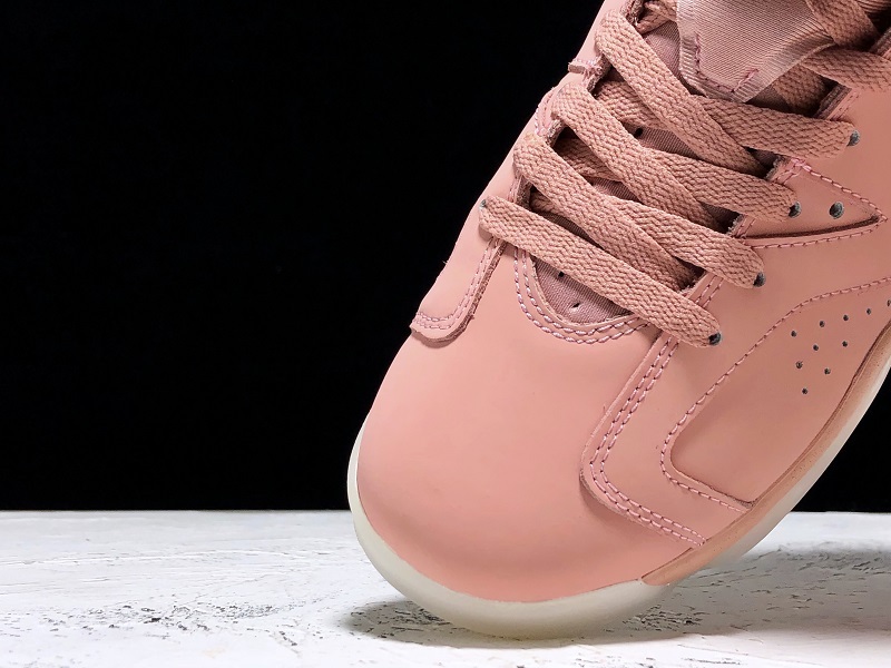 Air Jordan 6 Retro "Aleali May - Millennial Pink" CI0550 600