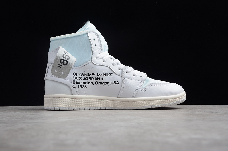 Air Jordan 1 X Off White Nrg Bg "OW" AQ8296-100