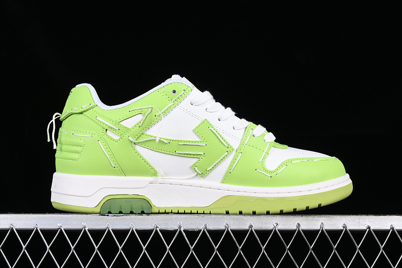 OFF-WHITE Out Of Office leather sneakers