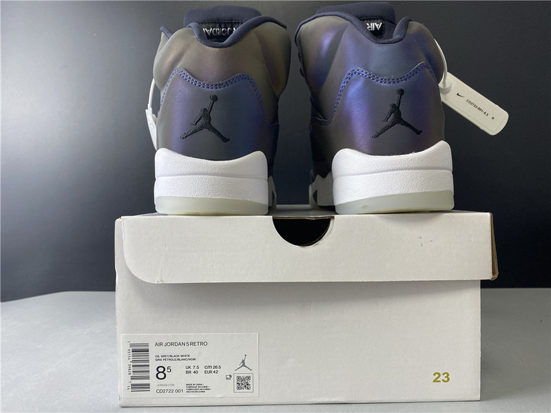 Air Jordan 5 Retro  "Oil Grey" - CD2722 001