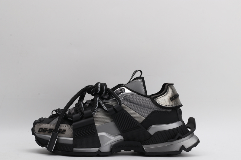Mixed-material Space sneakers