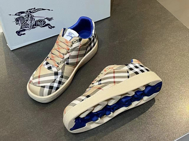 Burberry Check Terrace Sneakers BBR--3005