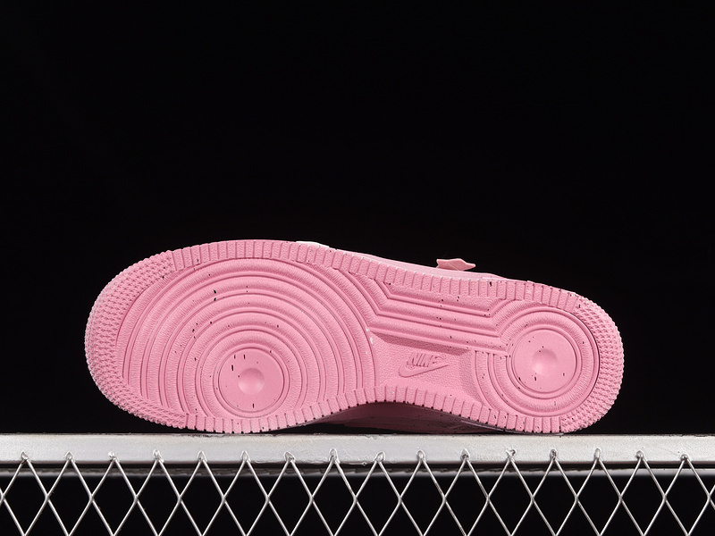 Ch*0me He**ts x nike  air force 1 low 07 pink/pink/white dd8959-100