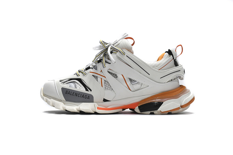Balenciaga Tess S. White Orange Black 542436 W1GB1 9059