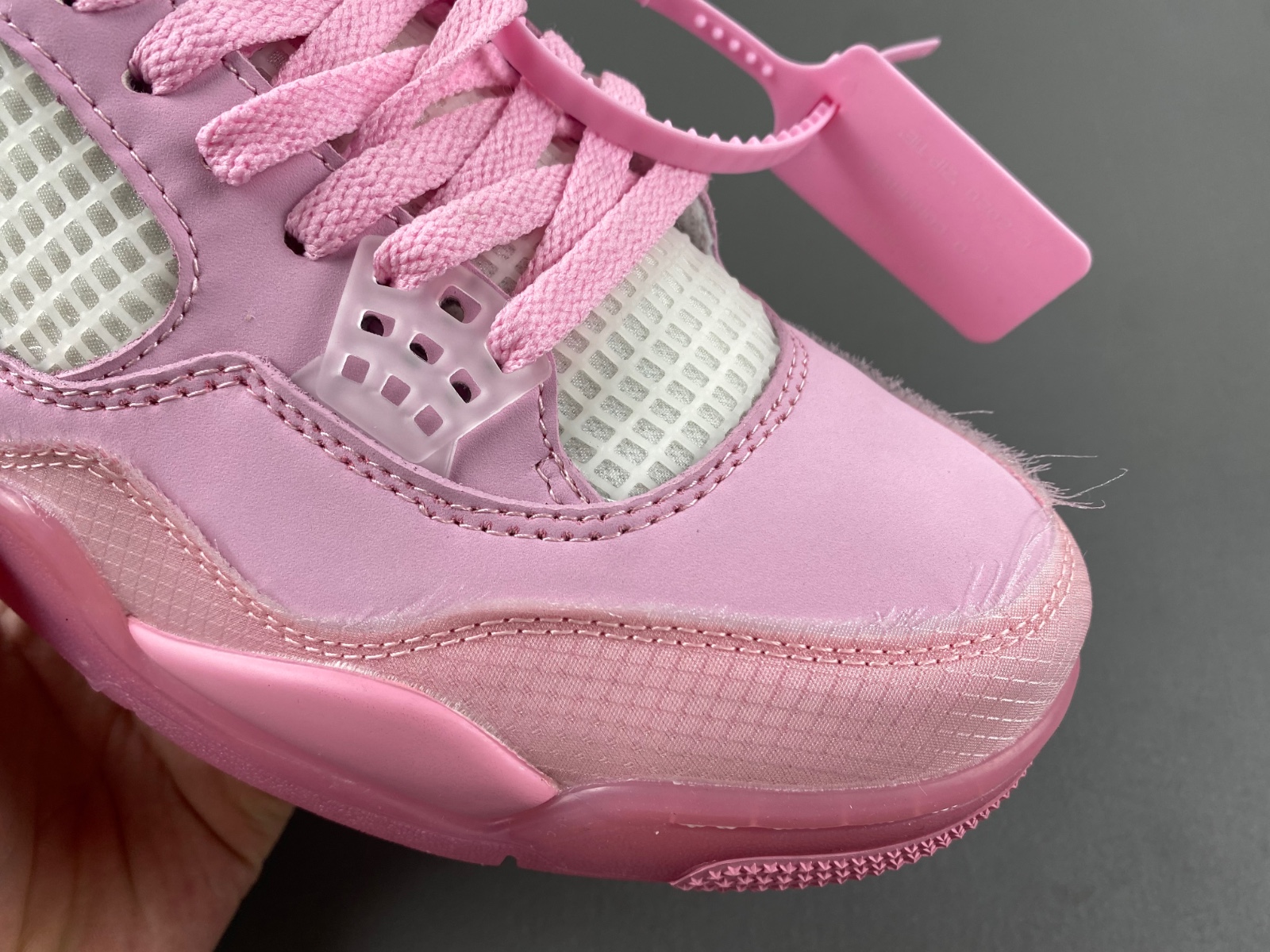 Off-White x Jordan 4 “Pink”