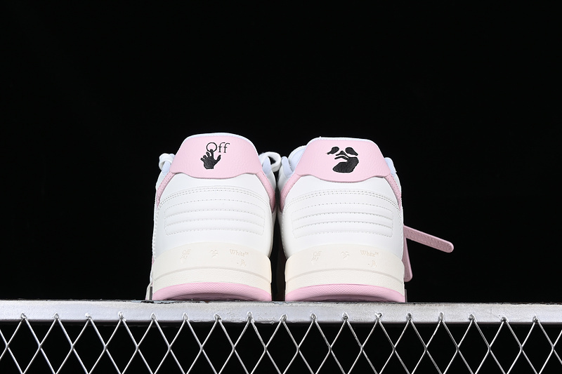 OFF-WHITE Out Of Office leather sneakers