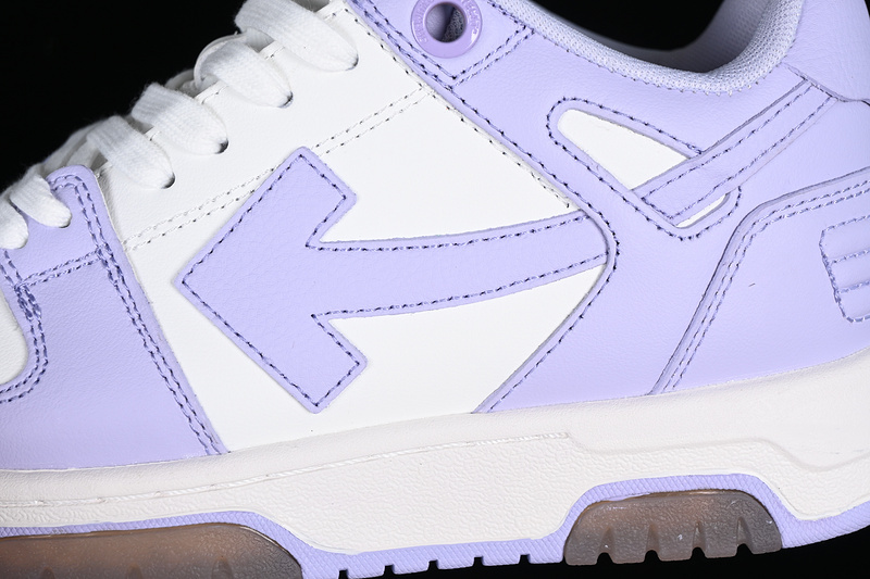 OFF-WHITE Out Of Office leather sneakers