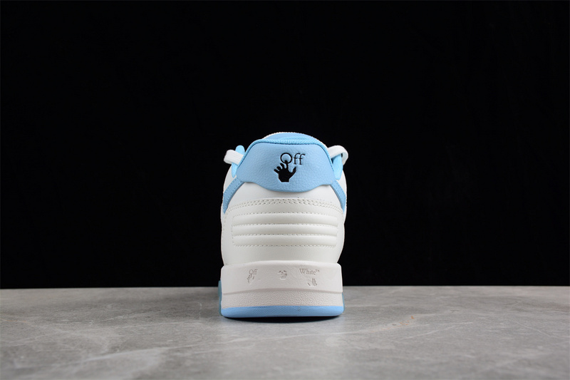 OFF-WHITE Out Of Office leather sneakers
