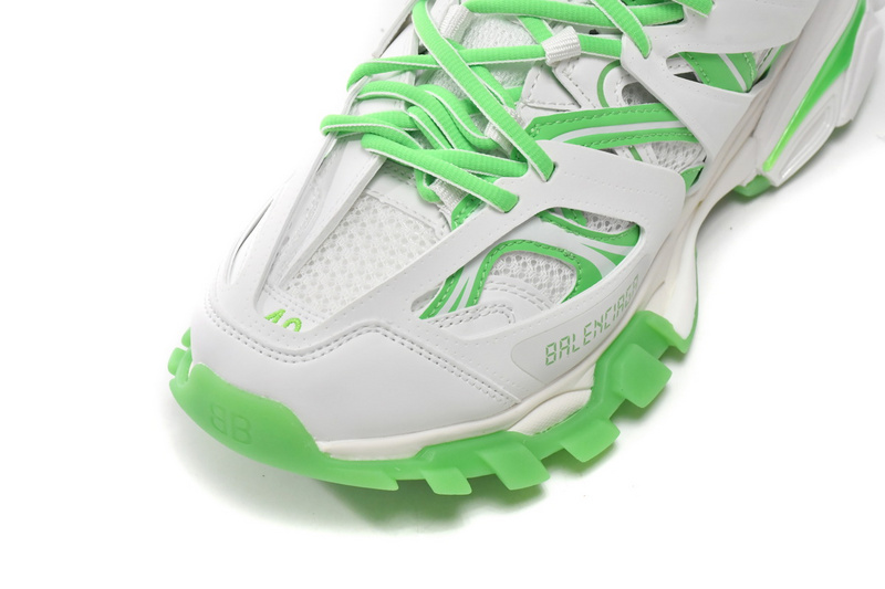 Balenciaga Tess S. White Green 542023 W3HL1 9535