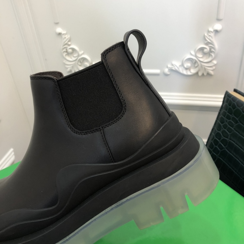 b0tte*a Ven*ta tire leather ankle boots