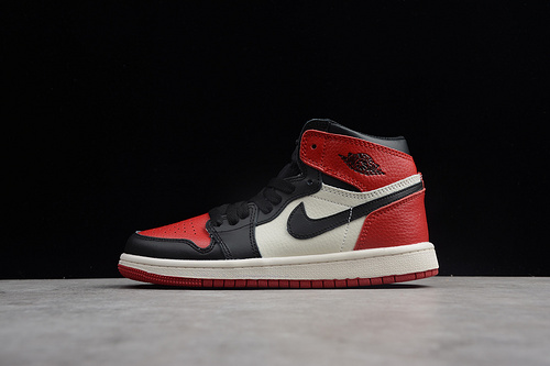 AIR Jordan 1 Retro High Bred Toe KID-555088-610