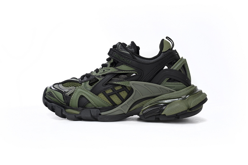 Balenciaga Track 2 Sneaker Military Black  568614 W3AE1 2311