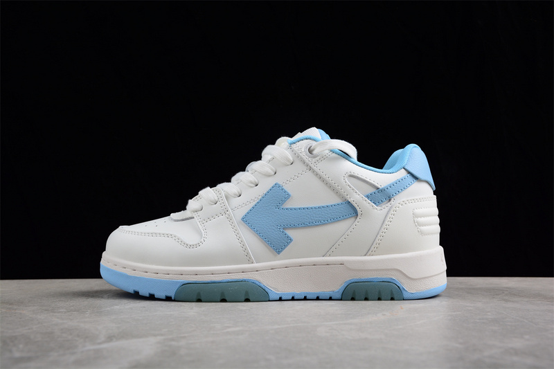 OFF-WHITE Out Of Office leather sneakers