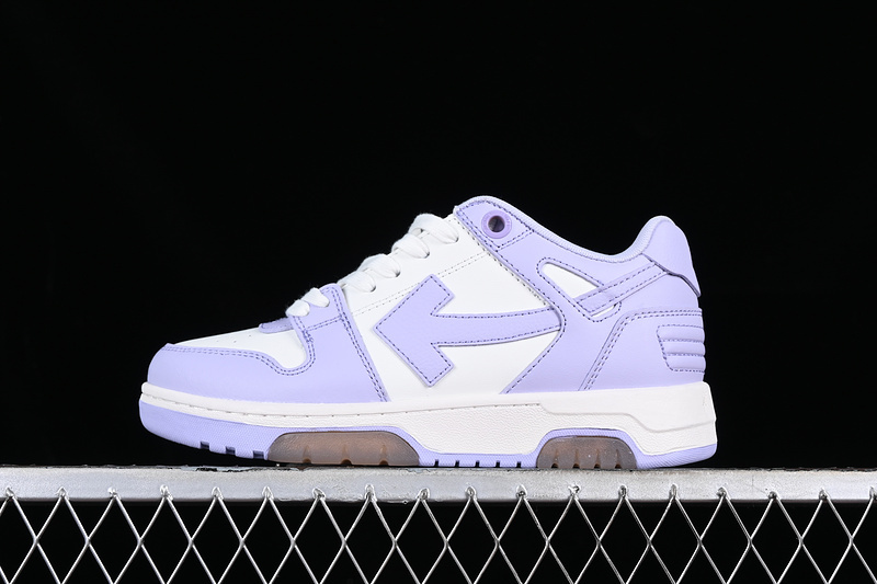 OFF-WHITE Out Of Office leather sneakers