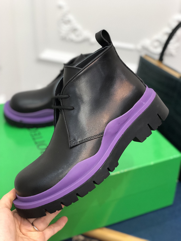 b0tte*a Ven*ta tire leather ankle boots