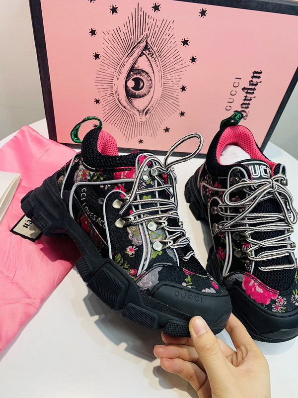 Gucc1 Journey Flashtrek Jewel Crystal Low Boot