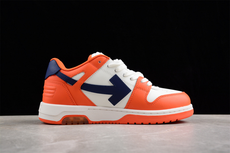 OFF-WHITE Out Of Office leather sneakers