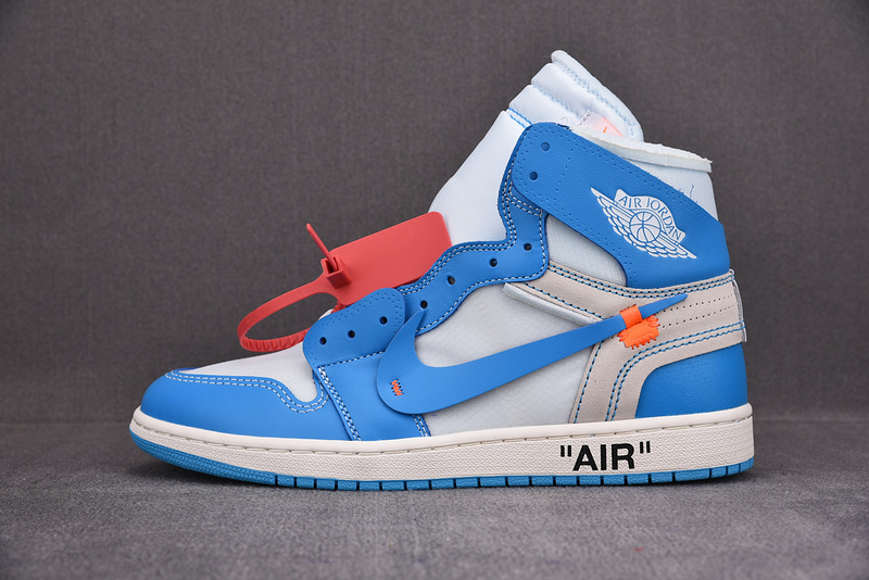 Off White x Air Jordan 1 Retro High OG 'UNC' AQ0818-148