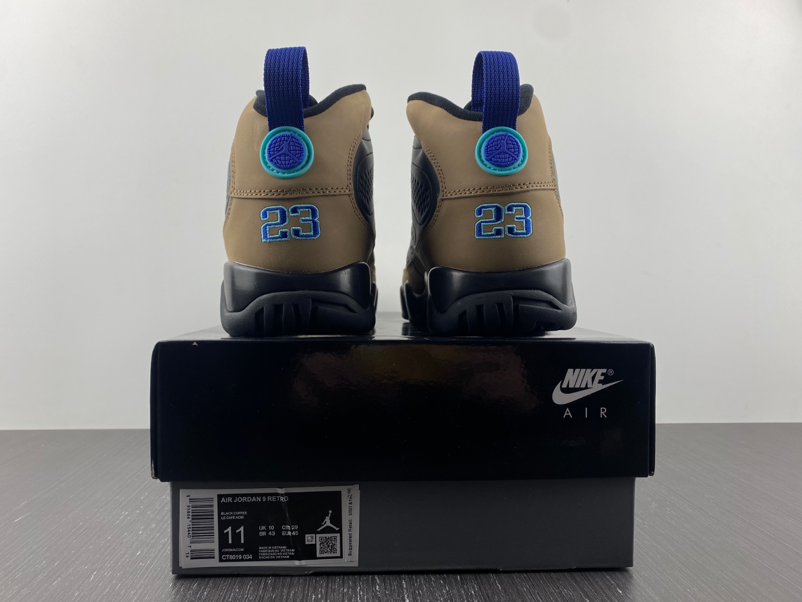 Air Jordan 9 "Olive Concord" CT8019-034