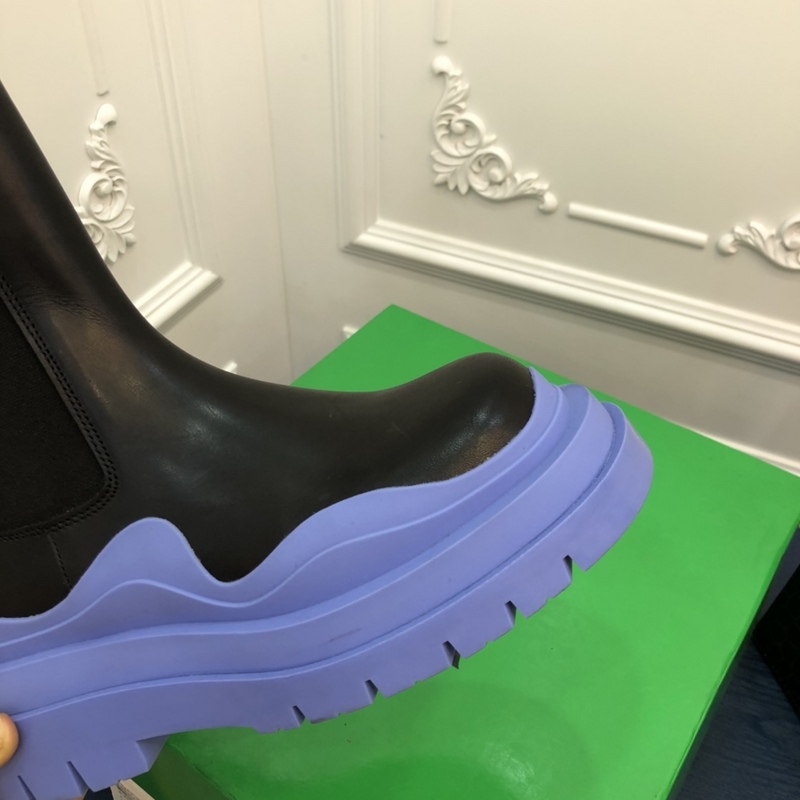 b0tte*a Ven*ta tire leather ankle boots