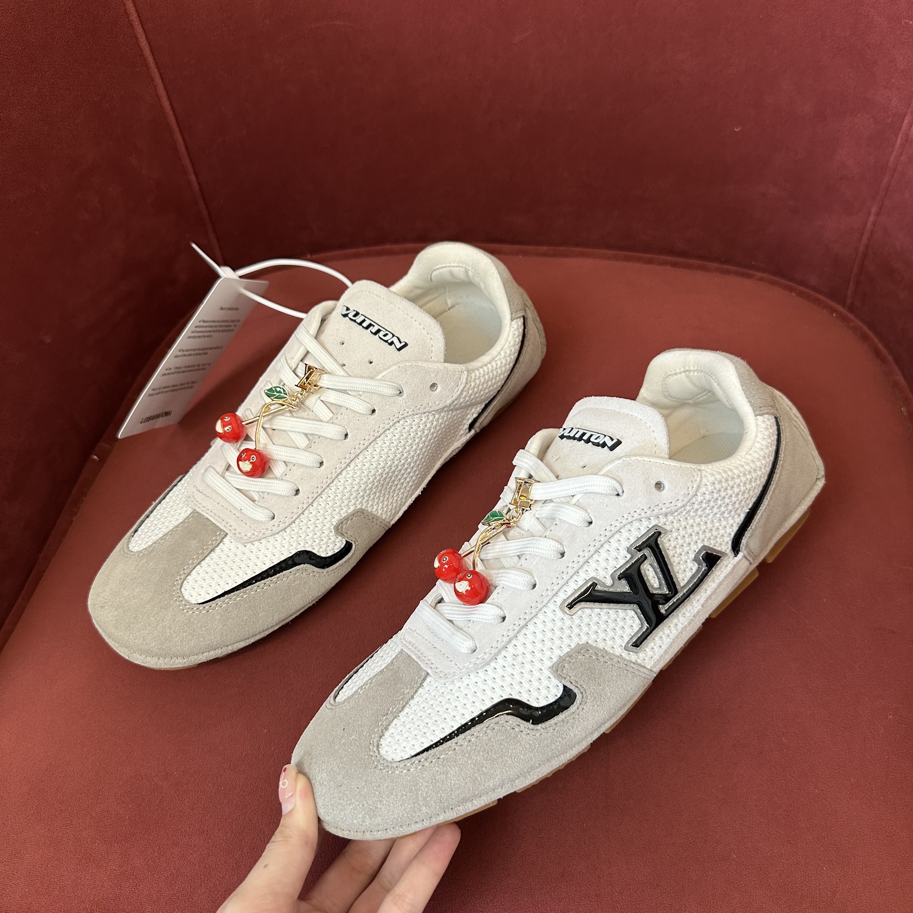 LV Footprint Soccer Sneaker