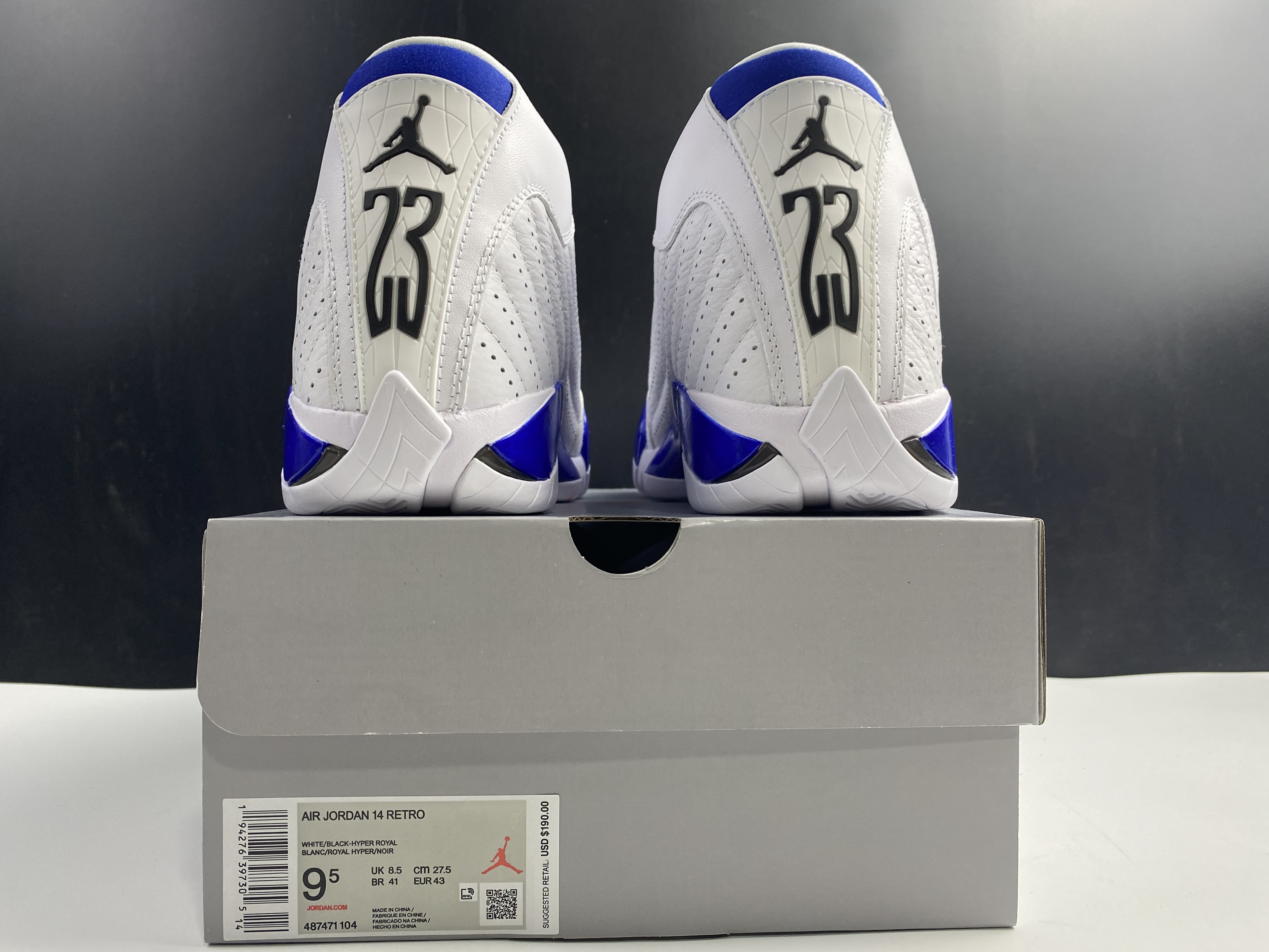 Jordan Mens Air Jordan 14 Retro 487471 104