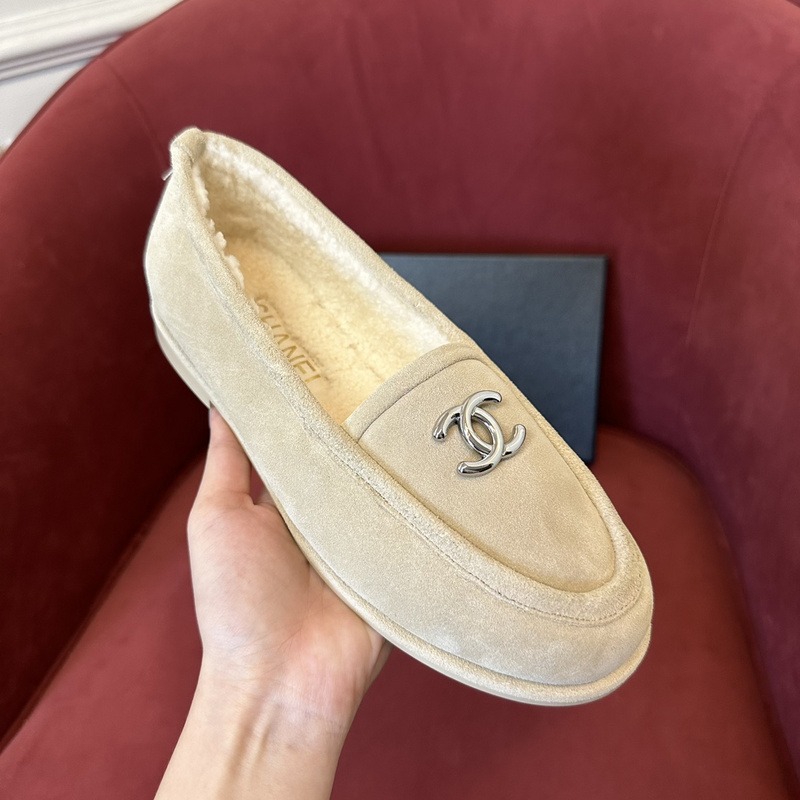 Chanel Suede loafers