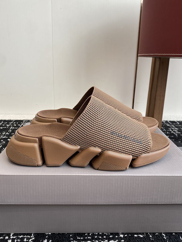 Balenciaga Speed 2.0 Recycled Knit Slide Sandals