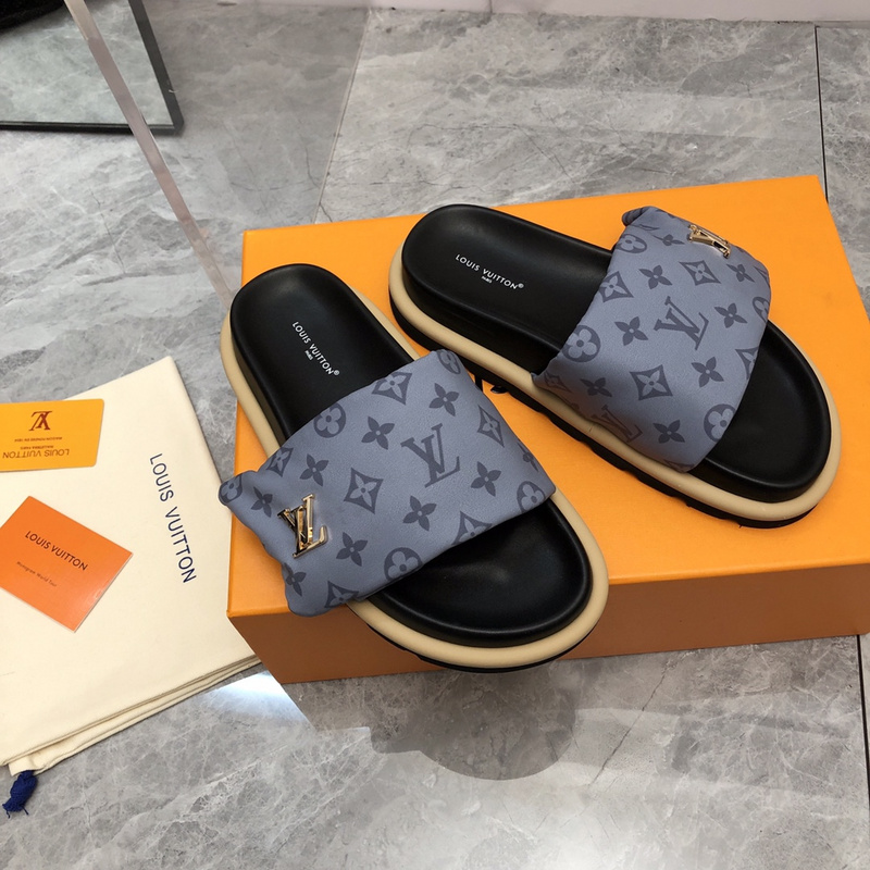 LV POOL PILLOW COMFORT MULE