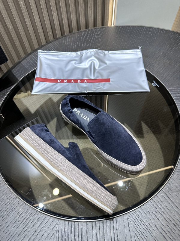 Prada Suade Loafers